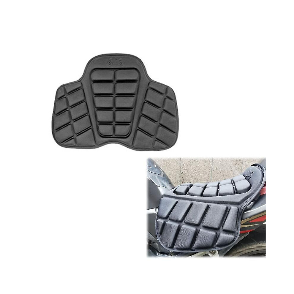 Motorcycle Air Seat Cushion Universal Motorbike Saddle Pads Pressure Relief Ride Seat Cover 768671586284