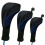 (Blue) Golf Club Head Covers Set Blue/Red/Black 1