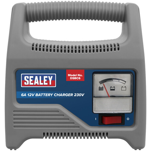 Sealey Sealey DSBC6 Battery Charger 12V 6A 230V 1