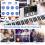 Costway 88-Key Foldable Digital Piano Semi Weighted Electronic Keyboard 6