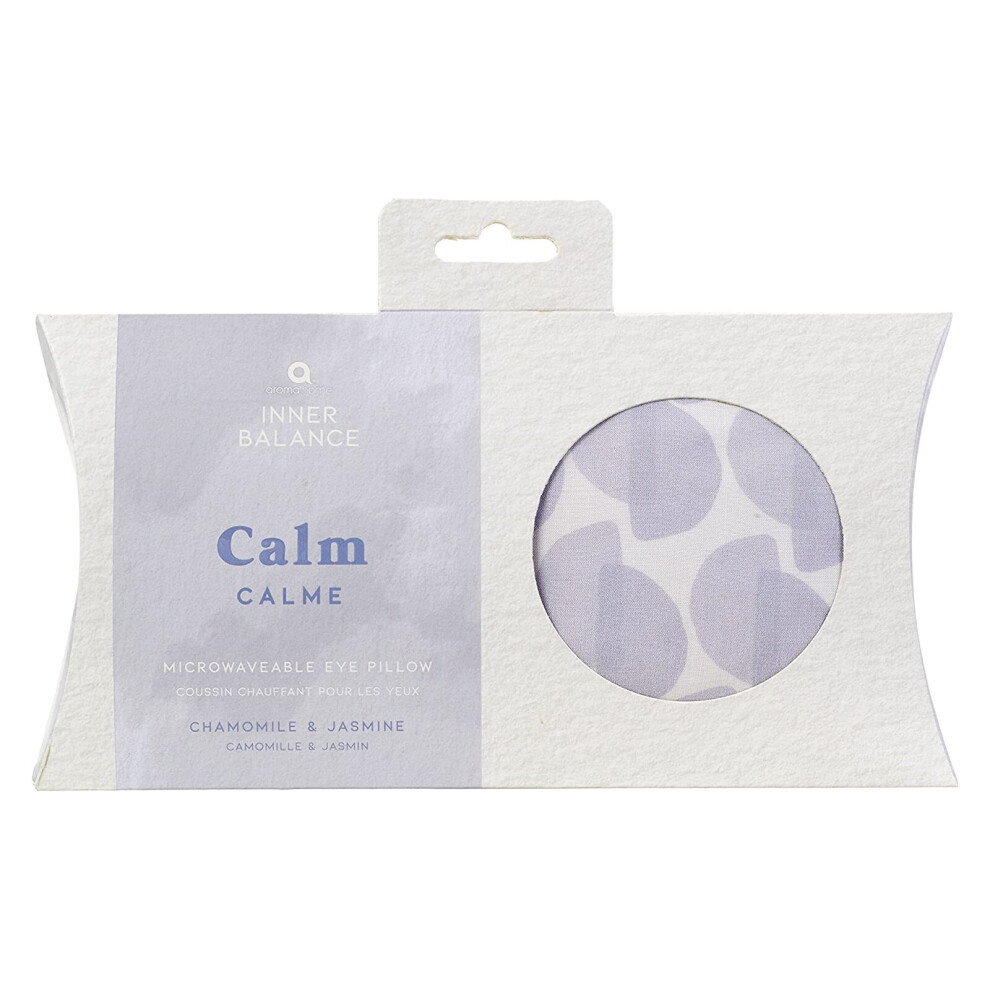 Inner Balance Calming Chamomile & Jasmine Microwavable Heatable Eye Pillow