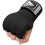 (Black, M) RDX Boxing Hand Wrap Inner Gloves, Quick 75cm Long 6