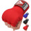 (Red, M) RDX Boxing Hand Wrap Inner Gloves, Quick 75cm Long 1