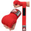 (Red, M) RDX Boxing Hand Wrap Inner Gloves, Quick 75cm Long 7