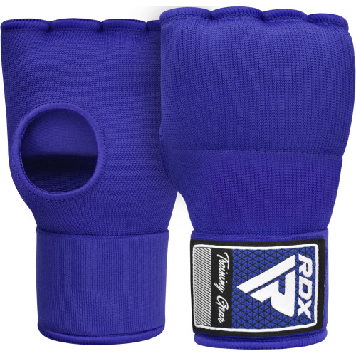(Blue, M) RDX Boxing Hand Wrap Inner Gloves, Quick 75cm Long 1