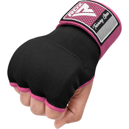 (Pink, S) RDX Boxing Hand Wrap Inner Gloves, Quick 75cm Long 1