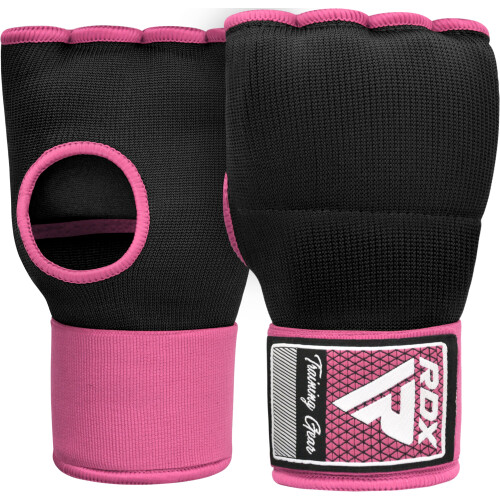 (Pink, M) RDX Boxing Hand Wrap Inner Gloves, Quick 75cm Long 1