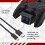Venom PS5 Controller Charger Twin Docking Station - Black (PS5) 4