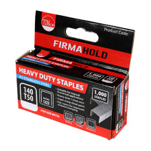 FirmaHold Agrafos de aço inoxidável A2 com ponta de cinzel para trabalhos pesados 8mm (1000 caixas)