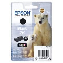 Epson 26 Black Inkjet Cartridge C13T26014012 EP62554