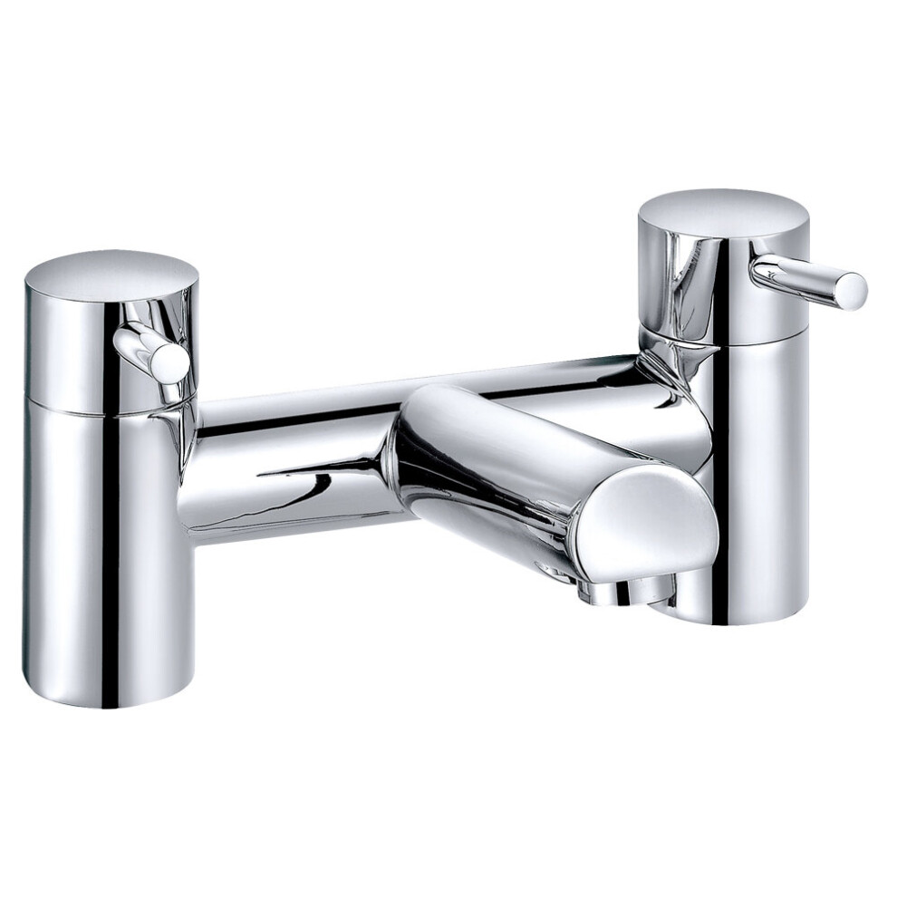Chrome Bath Filler Mixer Tap Designer Bathroom Tub Lever Faucet