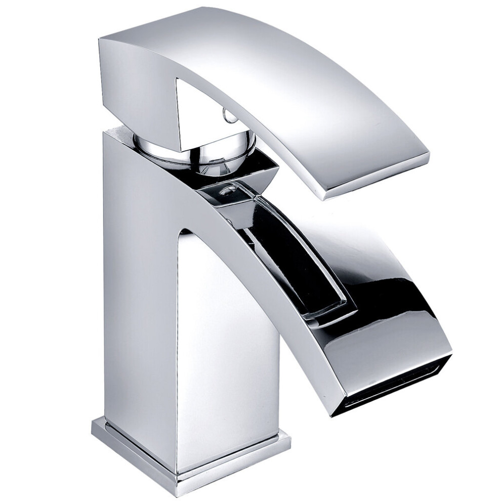 Stylish Cloakroom Basin Mixer Tap Bathroom Sink Faucet Chrome 5059490122438