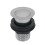 NRG Quality Zinc Unslotted Chrome Click Clack Basin Push Pop Up Waste Sink Plug 3