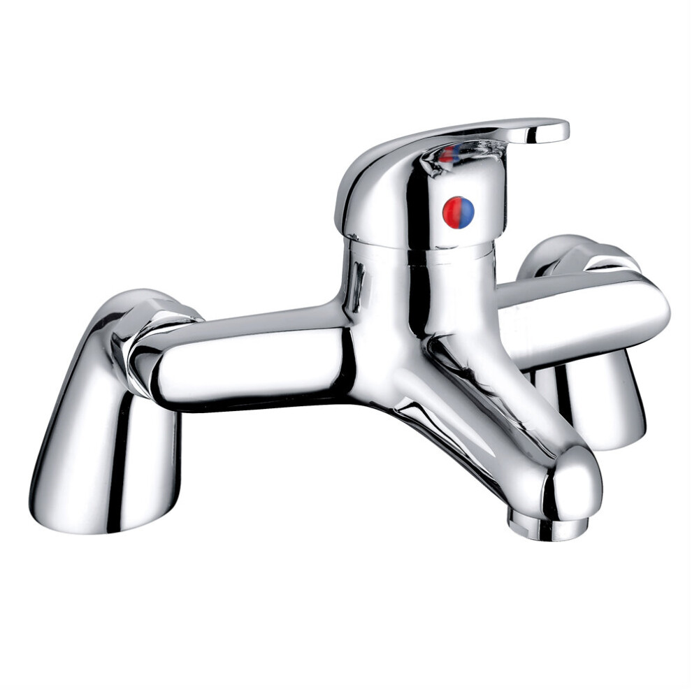 Modern Bath Filler Mixer Tap Chrome Bathroom Tub Faucet Chrome