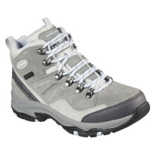 (UK 5) Skechers Womens Relaxed Fit Trego Rocky Mountain Grey Waterproof Boots