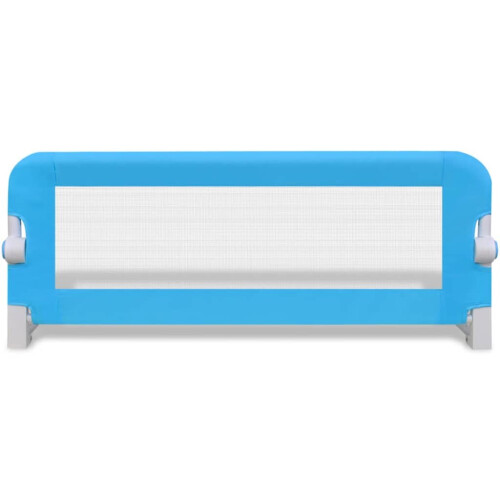 VidaXL vidaXL Toddler Safety Bed Rail 102x42cm Blue Baby Kids Protective Guard Gate 2