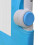 VidaXL vidaXL Toddler Safety Bed Rail 102x42cm Blue Baby Kids Protective Guard Gate 4