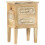 VidaXL vidaXL Solid Mango Wood Bedside Cabinet with 2 Drawers 40x30x60cm Side Desk 9