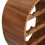VidaXL vidaXL Solid Acacia Wood Wine Rack 13 Bottles Drink Storage Holder Cabinet 4