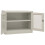 VidaXL vidaXL Büroschrank Hellgrau 90x40x70 cm Stahl 6