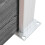 VidaXL vidaXL Gartenzaun WPC 526x186 cm Grau 6