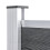VidaXL vidaXL Gartenzaun WPC 526x186 cm Grau 7