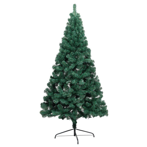 VidaXL vidaXL Artificial Half Christmas Tree with Stand Green PVC Xmas Tree Unit