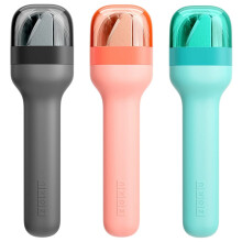 Zoku Pocket Utensil Set - reusable knife fork spoon cutlery set with carry case
