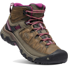 (Weiss Boysenberry, UK 5.5) Keen Targhee III Mid Waterproof Walking Hiking Ankle Boots Brown