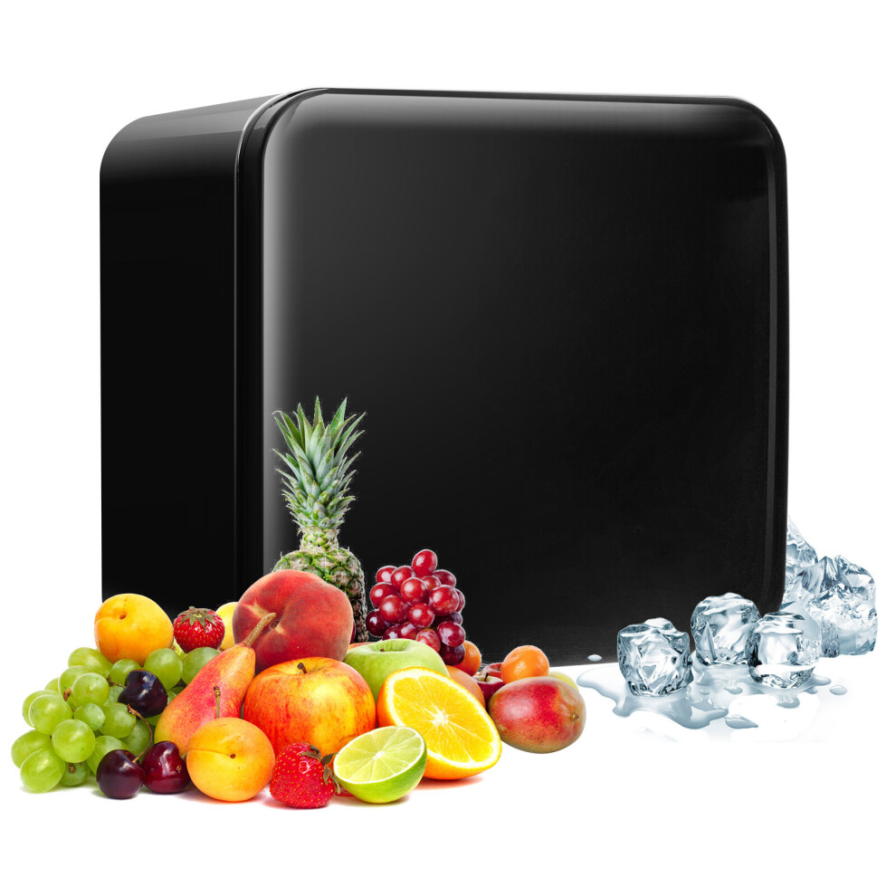 Single Door Mini Fridge w/Adjustable Temperature  Compact Refrigerator