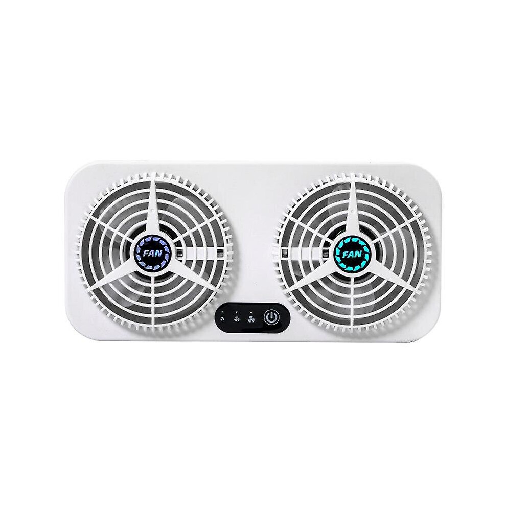 Car Ventilation Exhaust Fan Vehicle Air Circulation Fan Remove Odor Car Radiator 768637952542