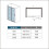 AICA (900mm) New BLACK Frame Pivot Shower Door Enclosure 5