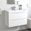 800mm Bathroom Vanity Unit with Basin Gloss White Cloakroom Sink Unit 1
