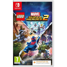 LEGO Marvel Super Heroes 2: Code-in-Box (Nintendo Switch) - 18 Marvel Locations, Time-Travel Powers & Iconic Heroes