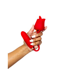 Rose Tongue 2 in 1 Vibrator