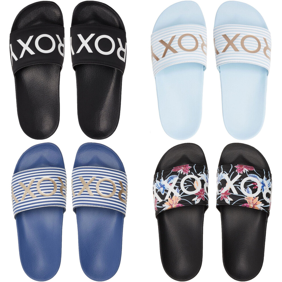 Roxy Womens Slippy Summer Beach Pool Sandals Thongs Flip Flops Slides Sliders on OnBuy