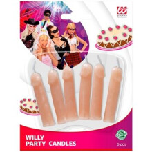 Willy Candles x 6 , Hen Party / Birthday Candles