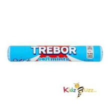 (Pack of 40) Trebor Softmints Spearmint Mints Roll, 44.9 g