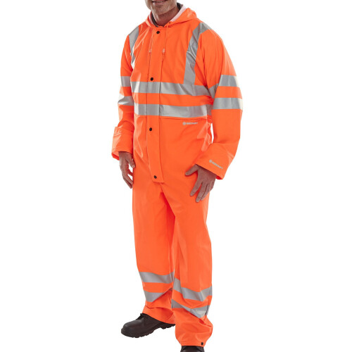 Beeswift - BSEEN PU COVERALL OR XL - Orange