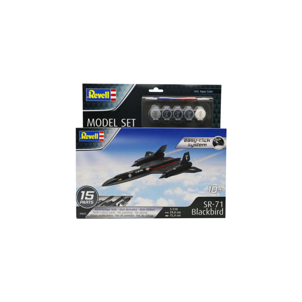 Revell 63652 1:110 SR-71 Blackbird Model Starter Kit