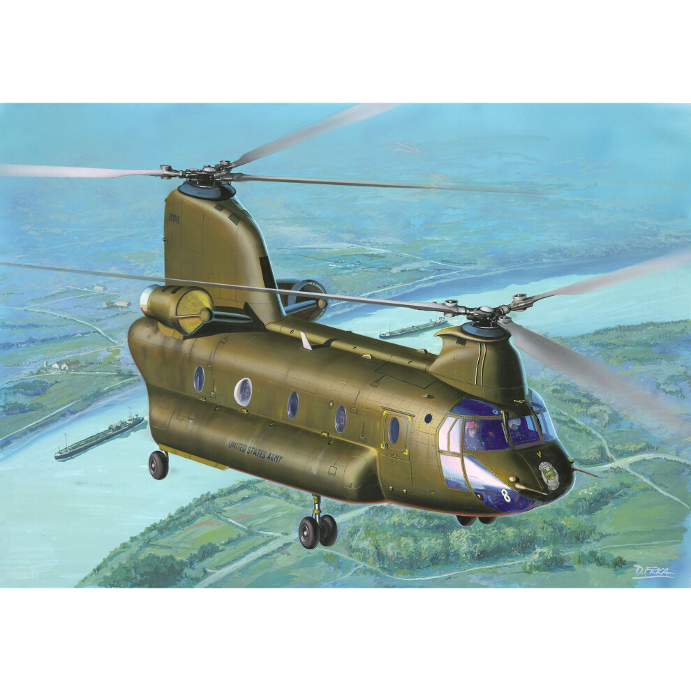 Revell 63825 1:144 CH-47D Chinook Model Starter Kit