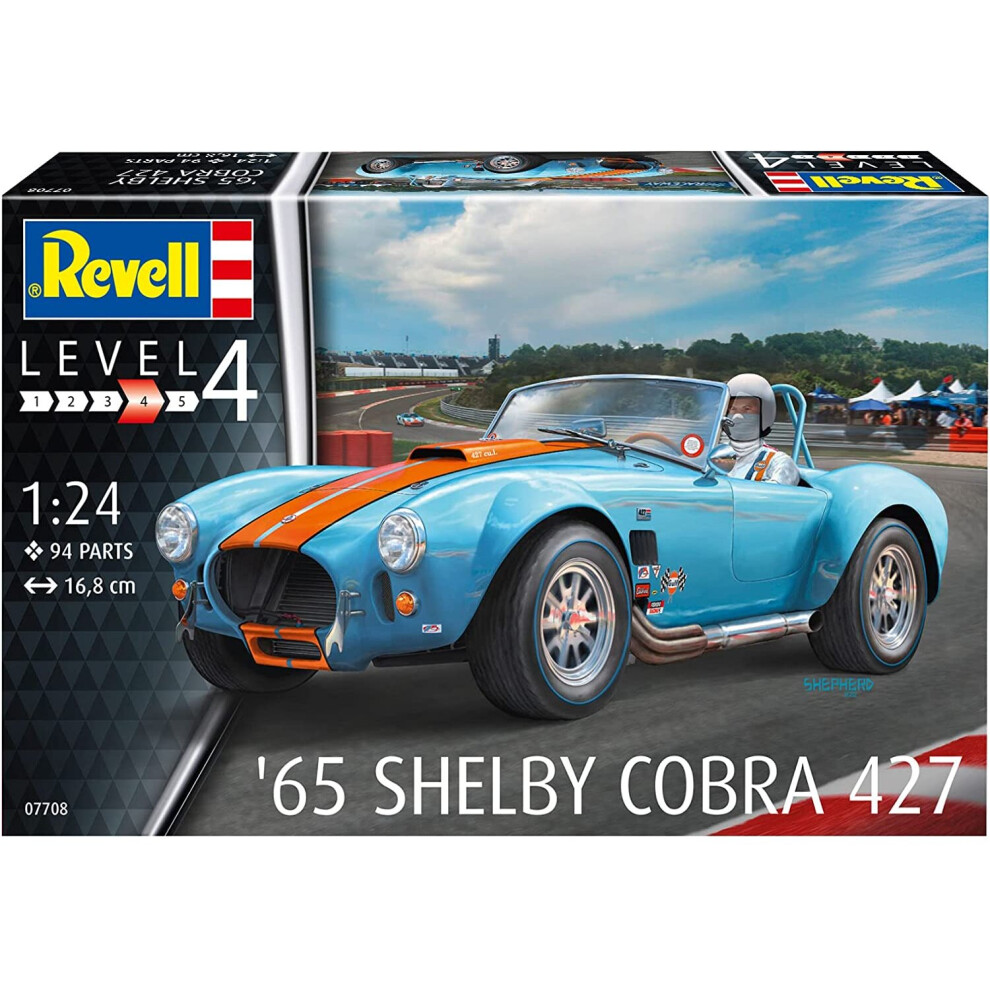 Revell 07708 1:24 '65 Shelby Cobra 427 Model Kit