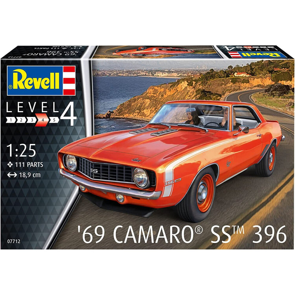 Revell 07712 1:25 '69 Camaro SS Model Kit