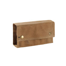 (Khaki) Seasoning Storage Bag Spice Bottle Organizer Outdoor Camping Condiment Container