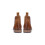 (9) Mens Tan Leather Retro Smart Causal Chelsea Boots 5