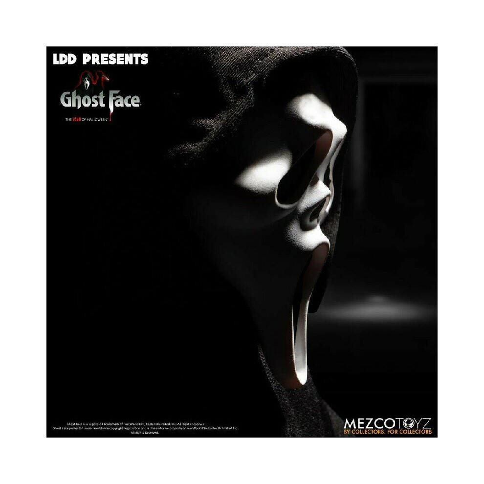 Mezco - Living Dead Dolls Presents: Scream Ghost Face - Plush Soft Toy