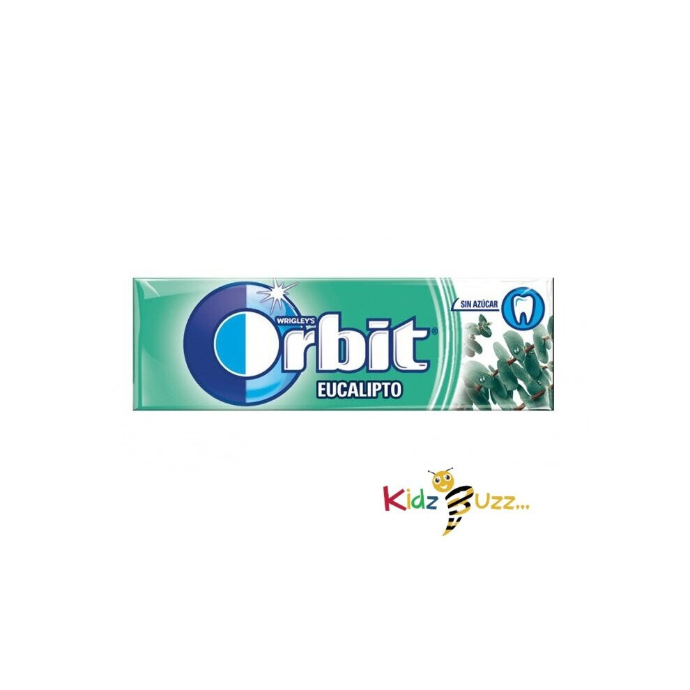 (Pack of 30) ORBIT SUGAR-FREE CHEWING GUM EUCALYPTUS