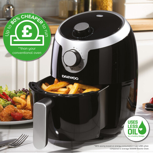 DAEWOO HEALTHY LIVING 2L AIR FRYER On OnBuy