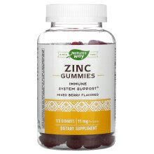 Nature's Way, Zink Gummis, Gemischte Beeren, 11 mg, 120 Gummis