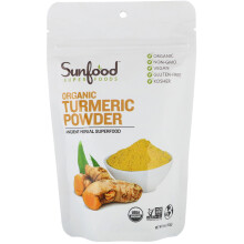 Sunfood, Bio-Kurkuma-Pulver, 4 Unzen (113 g)
